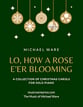 Lo,  How a Rose E'er Blooming piano sheet music cover